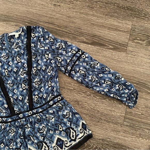 Veronica Beard silk rincon blouse - Picture 3 of 9